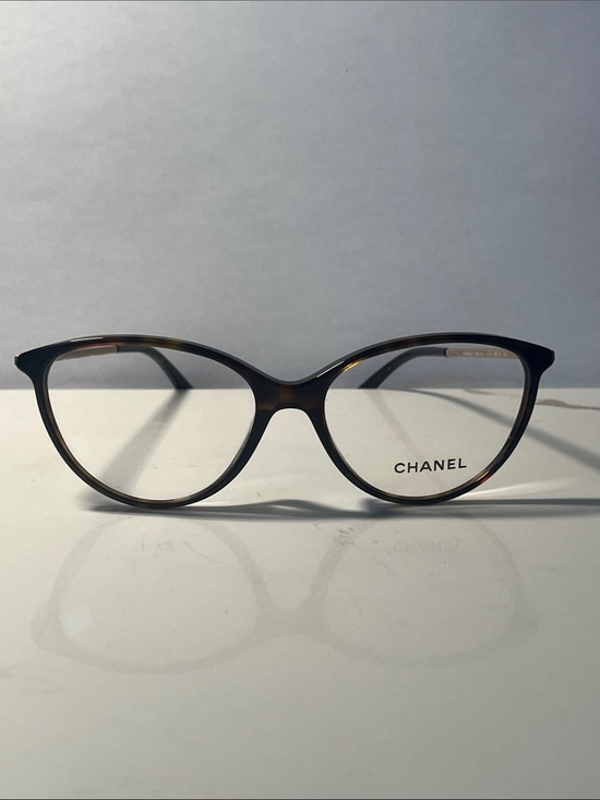 CHANEL Accessories - Authentic CHANEL Brown Tortoiseshell Eyeglasses 3293-B-A c.714